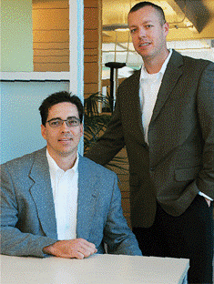 Mark Hansen and Corey Chamberlain co-founders of 3D Die Design and T-SIM Solutions